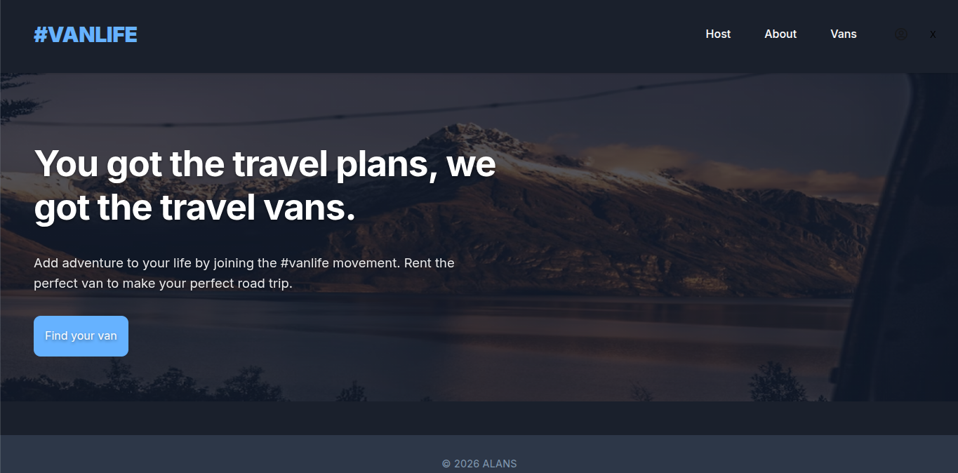 Vanlife App